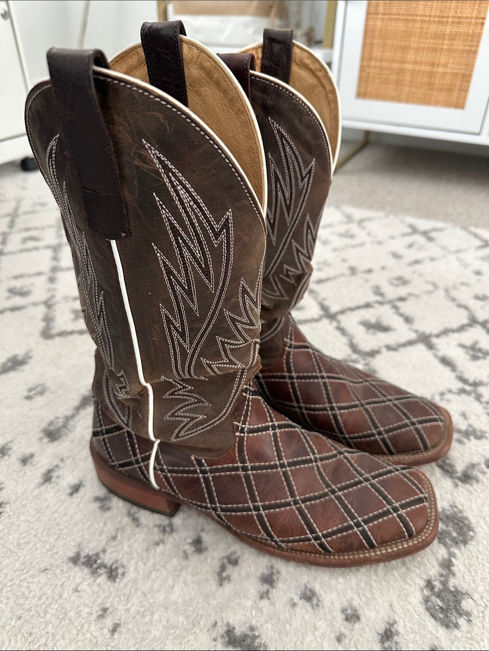 Men's HORSE POWER MEN'S SABOTAGE WESTERN BOOTS - SQUARE TOE